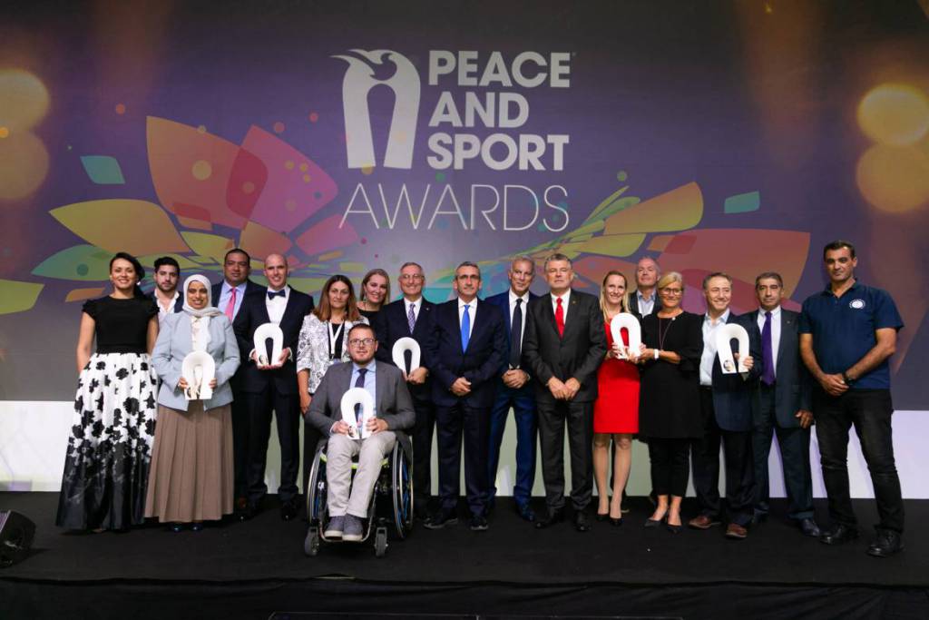 Peace and Sport Awards ceremony