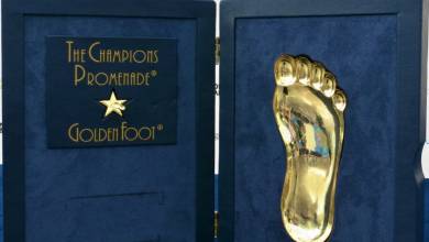 The 2019 Prestigious “Golden Foot” Award