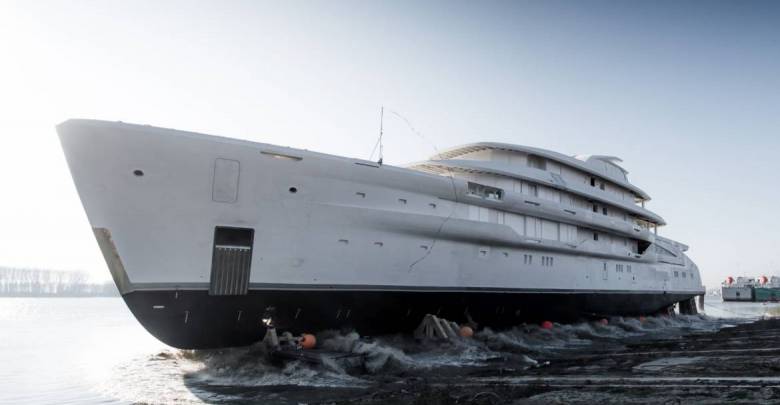 Amels launches its largest superyacht to date