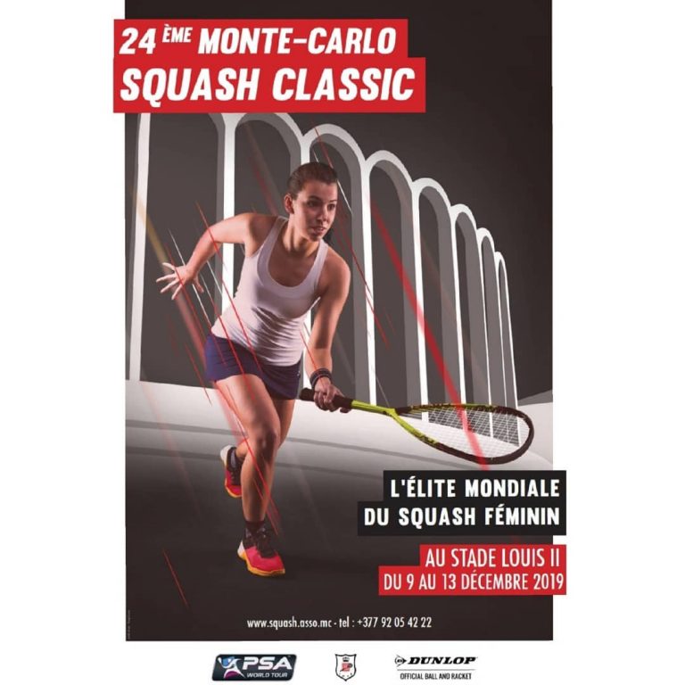 24th Monte Carlo Squash Classic Female 2019