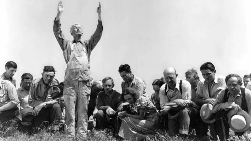 screening of the film "Our Daily Bread" by King Vidor