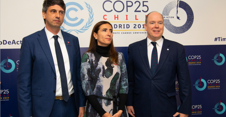 Prince Albert speaks at COP25 in Madrid