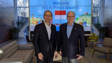 Visit by H.S.H. Prince Albert II to Mountain View and other princely news