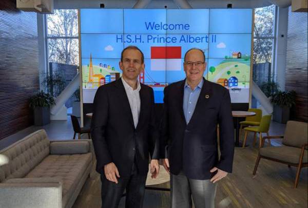 Visit by H.S.H. Prince Albert II to Mountain View and other princely news