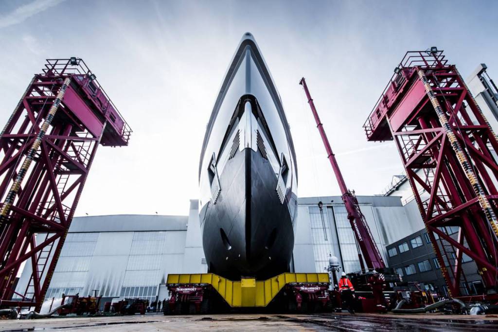 YACHT LAUNCH MARKS THE START OF AMELS SPRING DELIVERIES