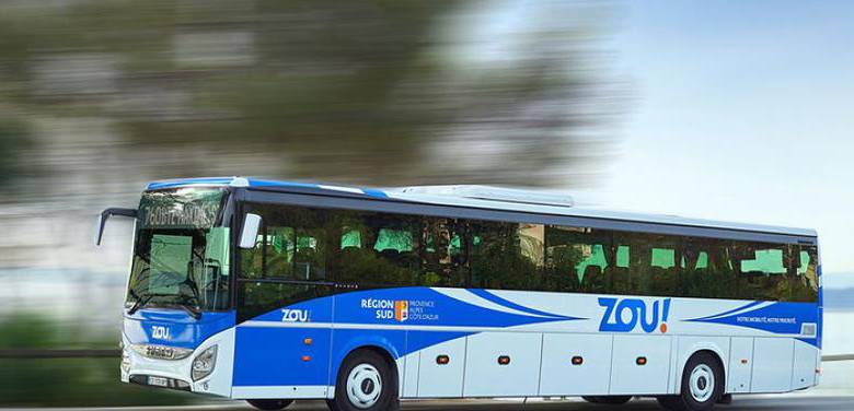 ZOU Bus Service between Beaulieu-sur-Mer, Monaco and Menton