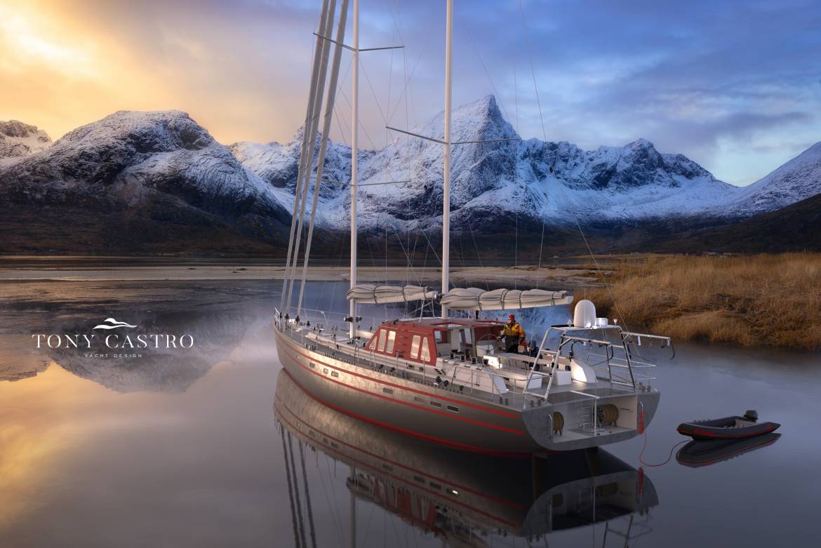 Sailing-Stream.fr ⚓ Le nouveau voilier Pelagic 77 conçu pour découvrir les mers polaires ⚓ Nouveau yacht à voile Pelagic 77