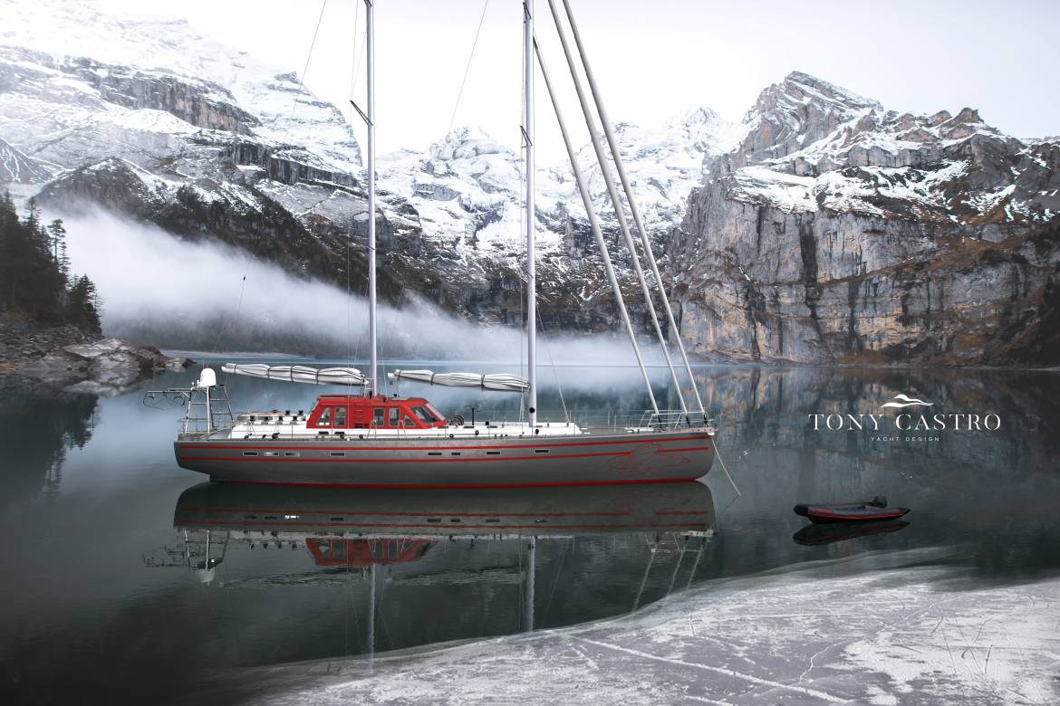 Sailing-Stream.fr ⚓ Le nouveau voilier Pelagic 77 conçu pour découvrir les mers polaires ⚓ Nouveau yacht à voile Pelagic 77