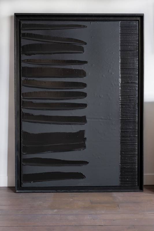 Soulages at the Lympia Gallery in Nice