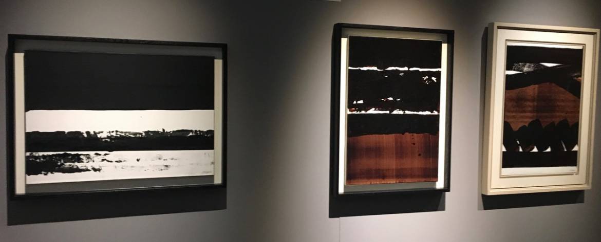 Soulages at the Lympia Gallery in Nice