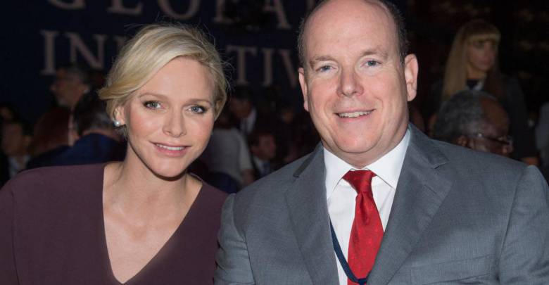 Prince Albert II and Princesse Charlene