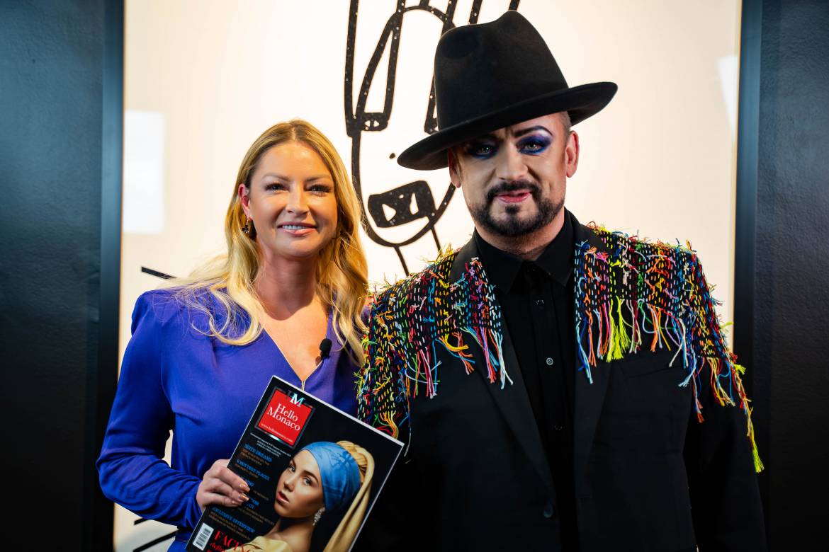 Words of Wisdom in Monaco with Boy George