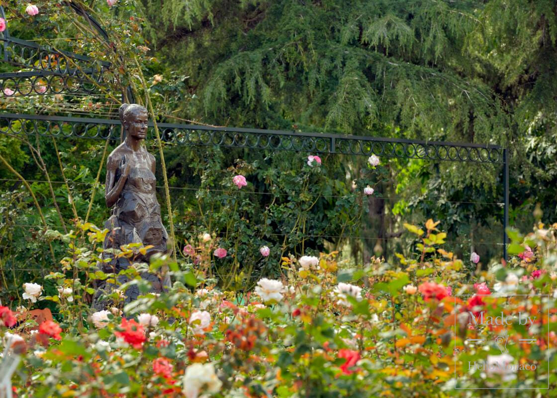 The Fontvieille Landscape Park and the Princess Grace Rose Garden