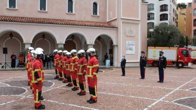 Monaco’s Fire Brigade Celebrates a Tradition: Helmets at the Ready