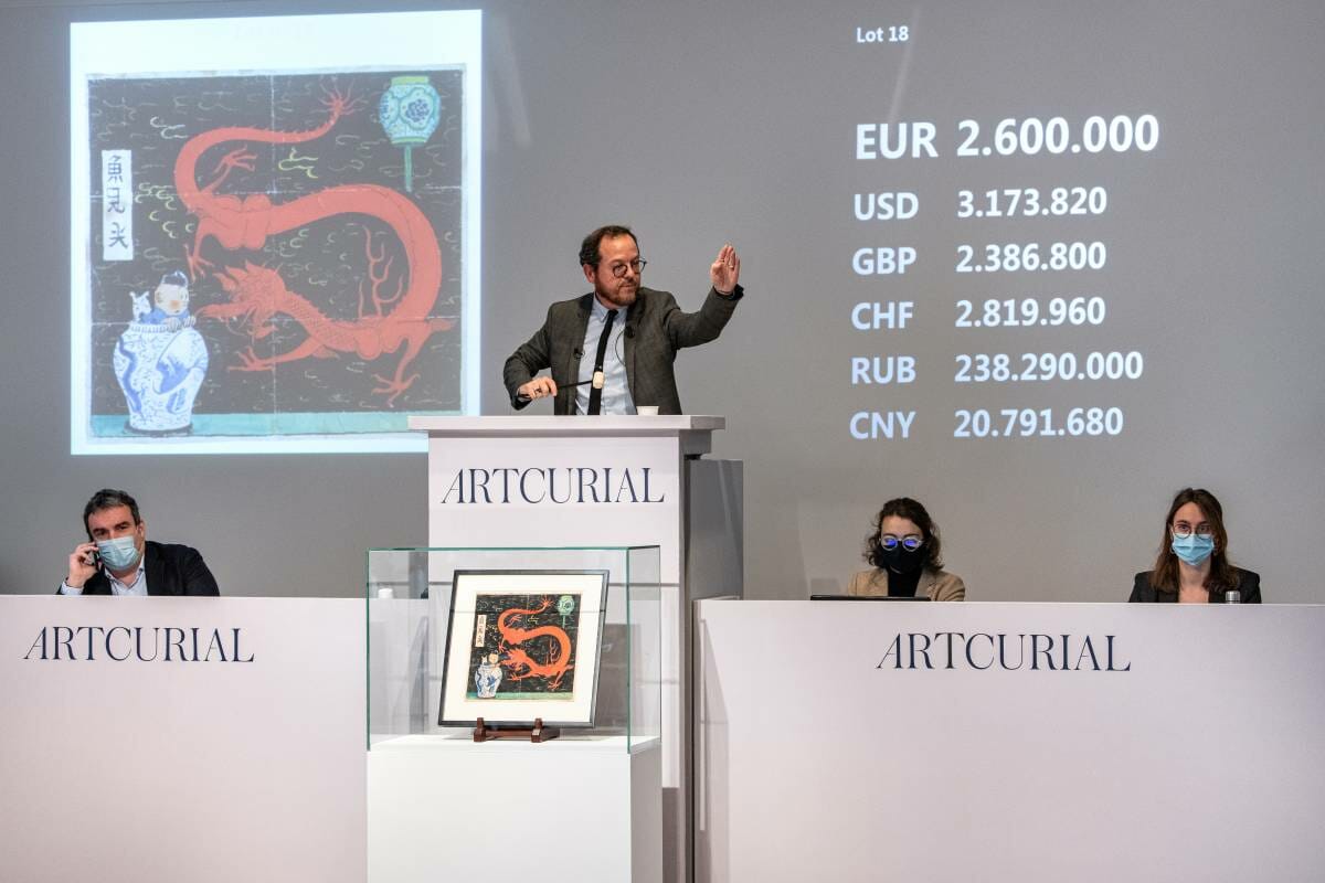 Artcurial Auctions a Comic Book for Millions. The World Record is Smashed!