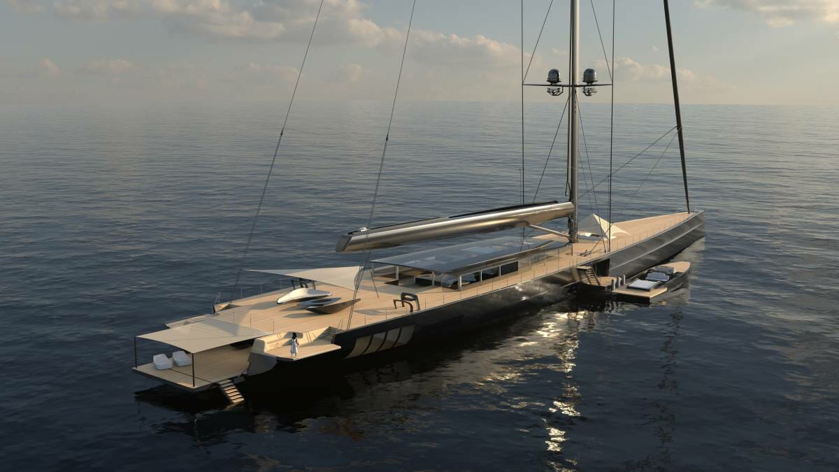 Apex 850 will become the world’s largest aluminium sailing yacht