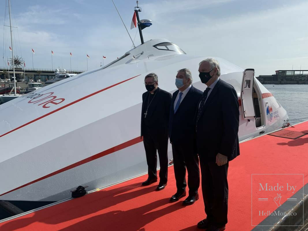 Grand launch of the Monaco One mini-catamaran in the Principality