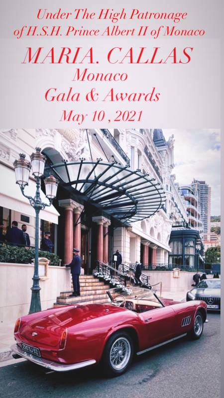 Maria Callas Monaco Gala & Awards 2021