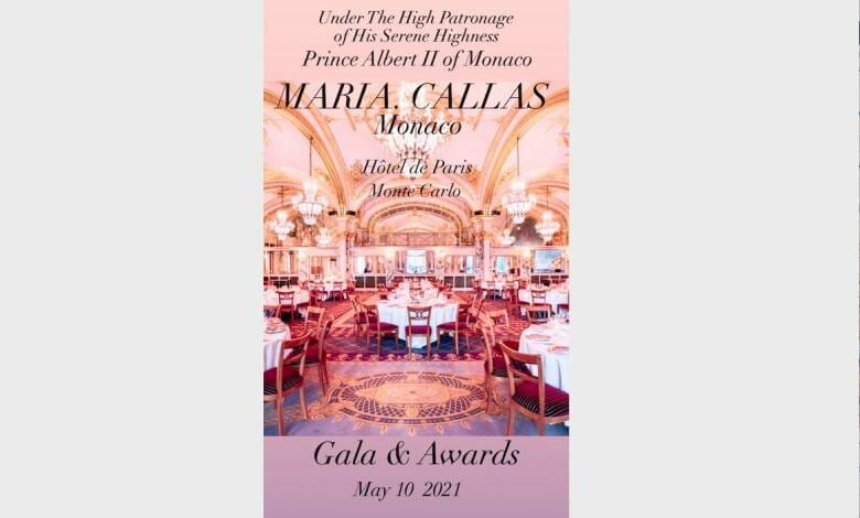 Maria Callas Monaco Gala & Awards 2021
