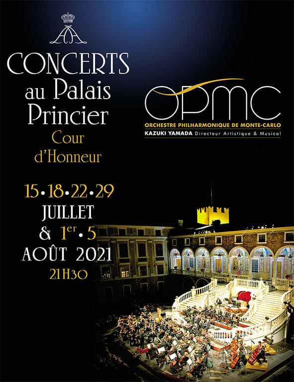 Symphonic concert by the Monte-Carlo Philharmonic Orchestra