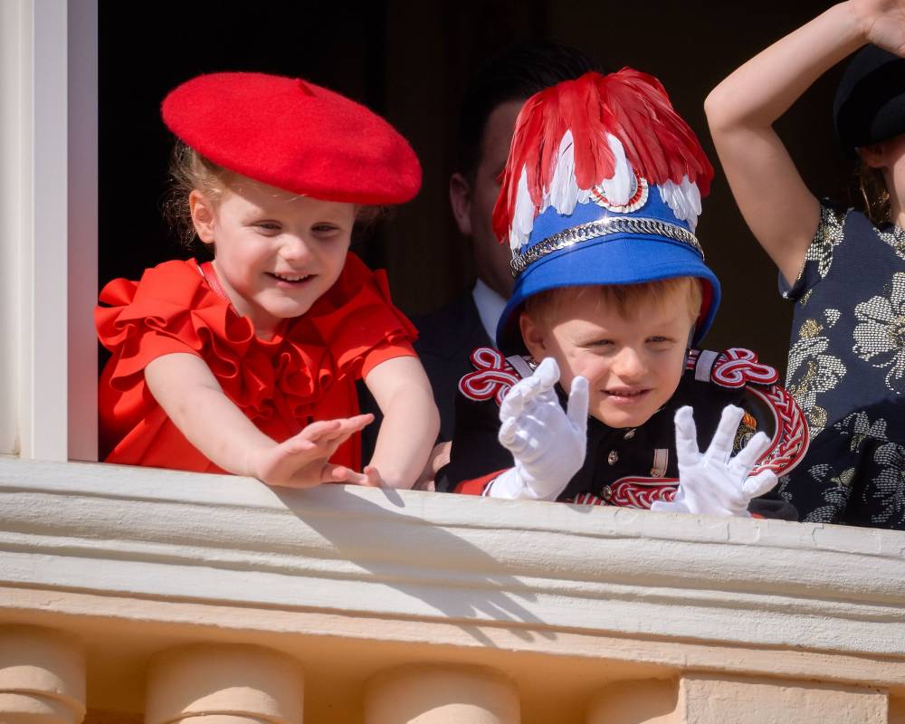 Prince Jacques and Princess Gabriella 