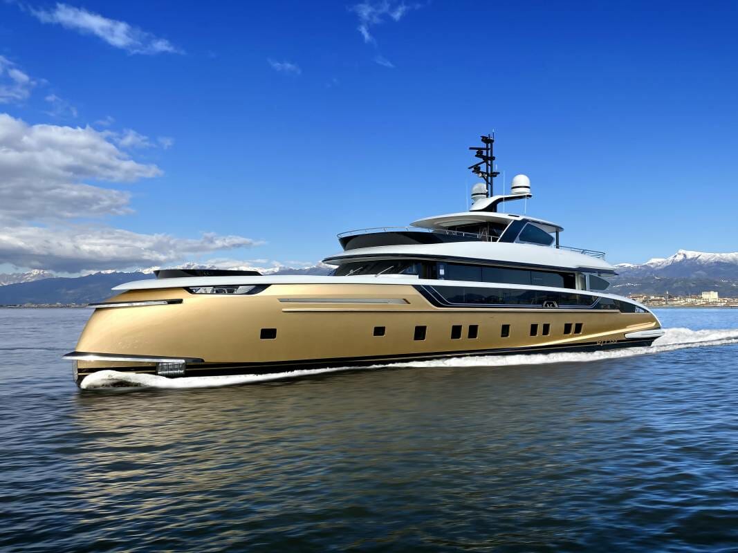 Golden Stefania from Dynamiq Yachts