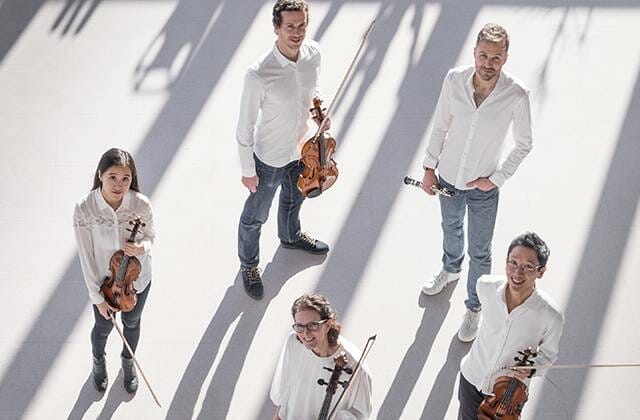 chamber music concert by the Les Vents du Sud Quintet