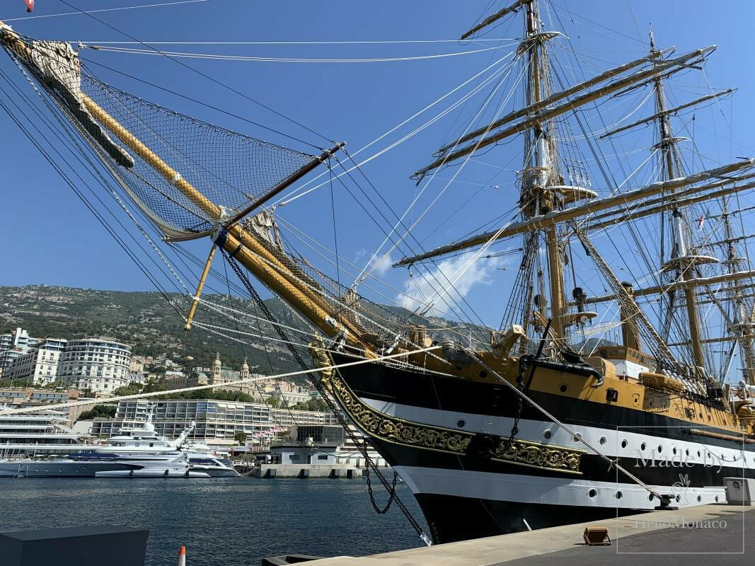 Italian Military Ship ‘Amerigo Vespucci’ visits Port Hercules