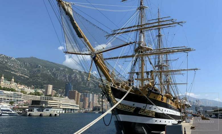 Italian Military Ship ‘Amerigo Vespucci’ visits Port Hercules