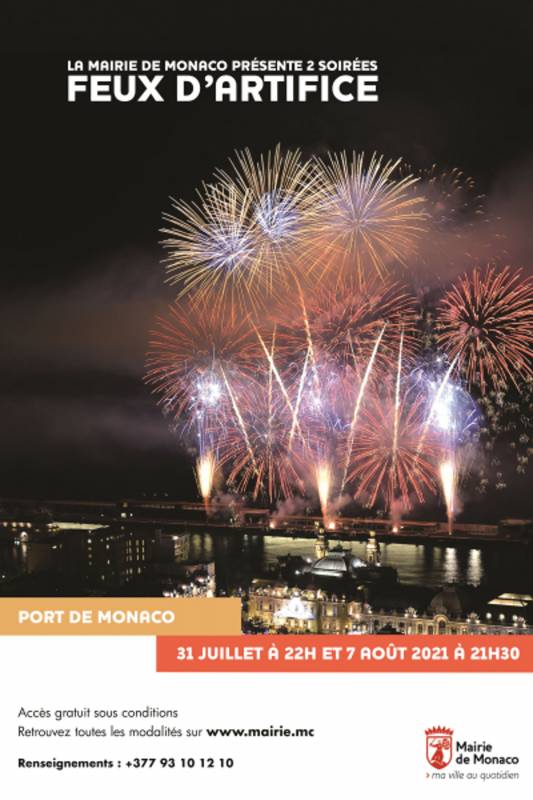 Port Hercule Explodes with Firework Displays & Lots More