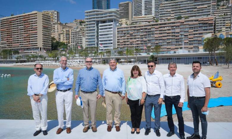 Inauguration of the new Larvotto seaside resort