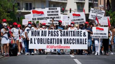Peaceful demonstration against health pass took place in Monaco