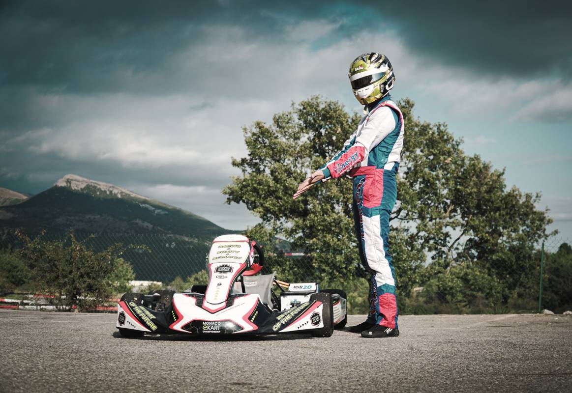 J'ai testé l'EK1 du Monaco E-Kart Championship