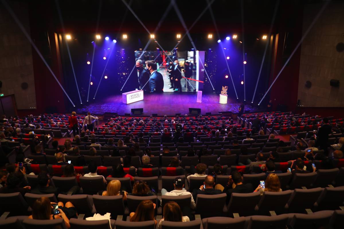 Sportel Awards Ceremony: overview (Grimaldi Forum, 5th October 2021).