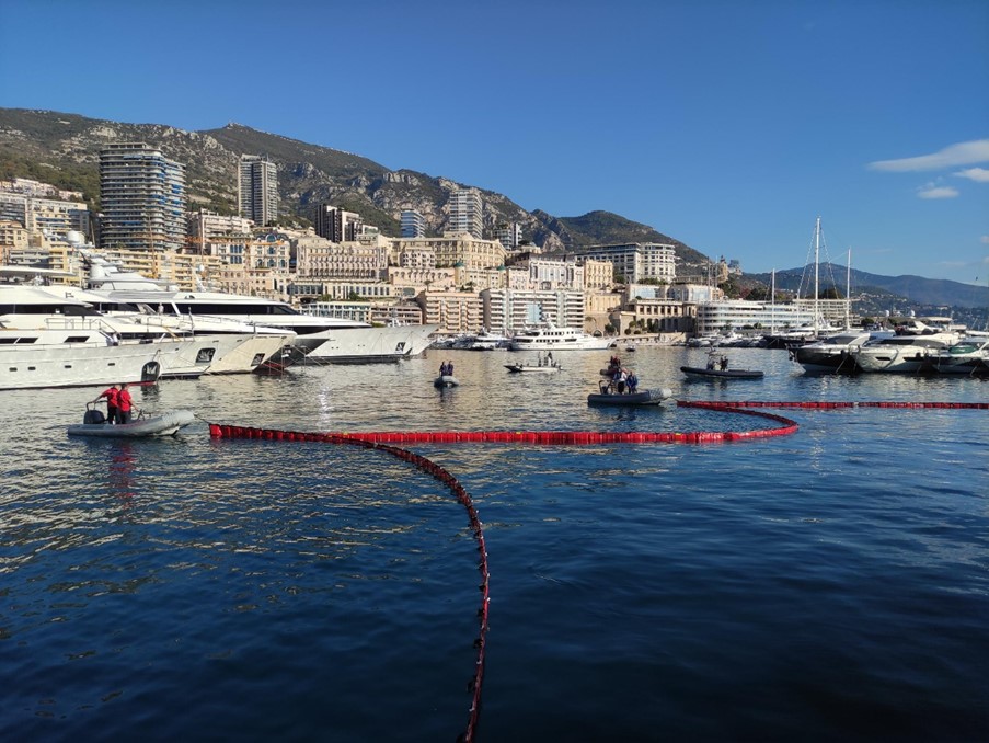 Port Hercule Tests its Readiness to Deal with Any Threat of Pollution