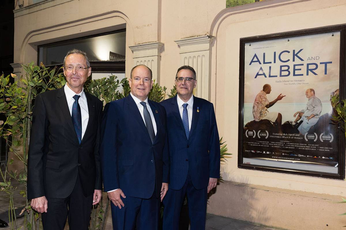 Preview of the documentary film 'Alick et Albert' at the St Tropez Festival