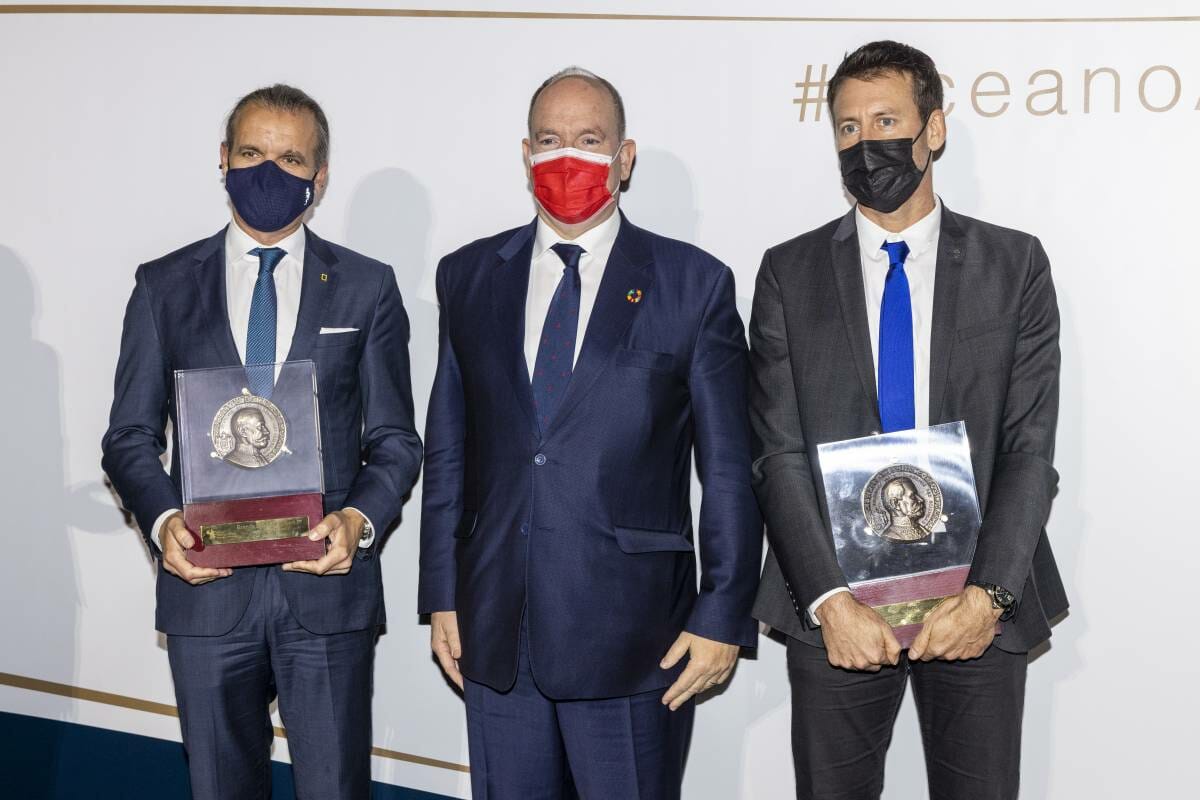 Grandes Albert I Medals presented by Prince Albert II