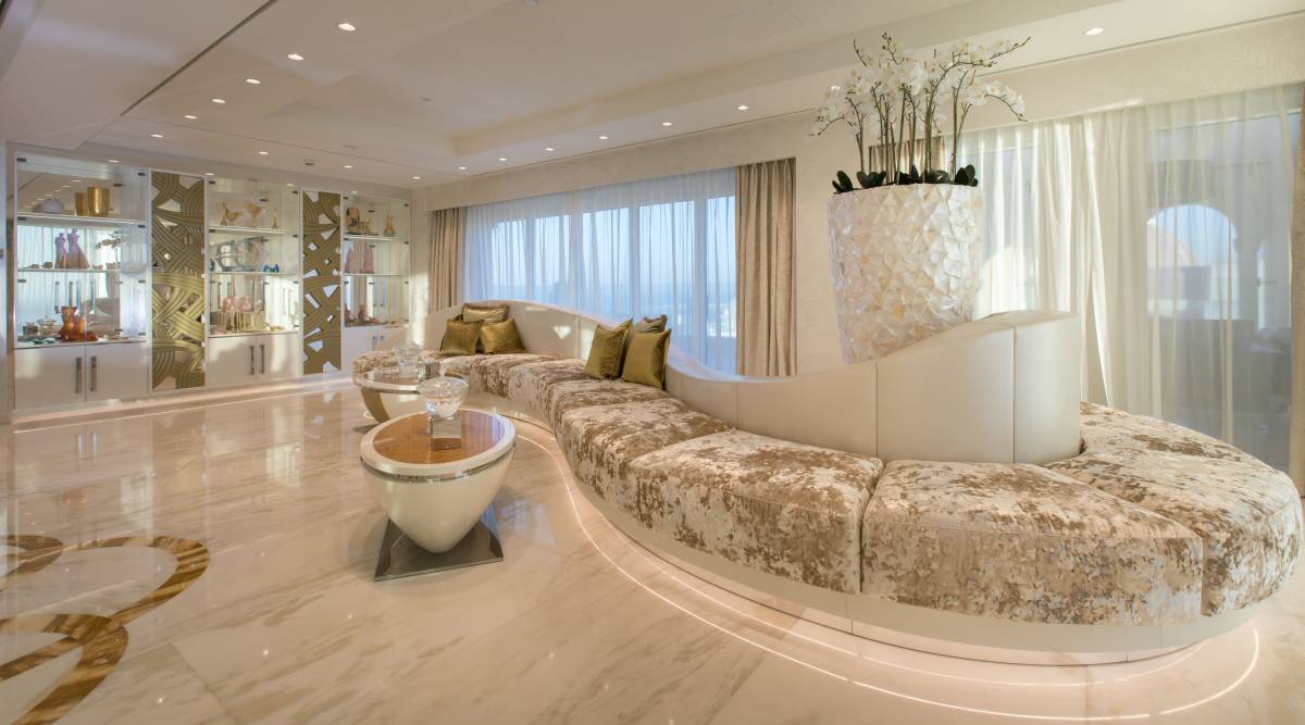 architect & designer with a remarkable sensitivity and at the same time Monaco resident, Marieux Van den Broek