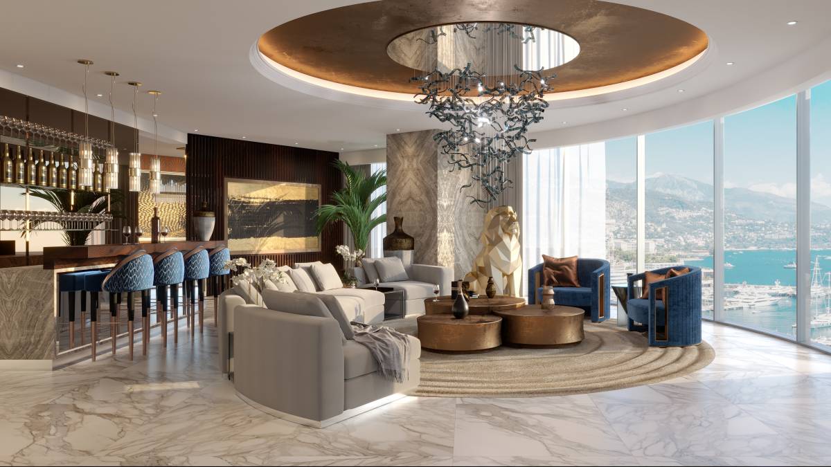 architect & designer with a remarkable sensitivity and at the same time Monaco resident, Marieux Van den Broek