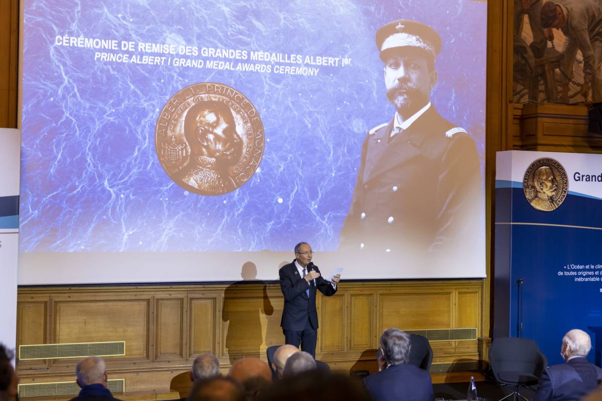 Grandes Albert I Medals presented by Prince Albert II