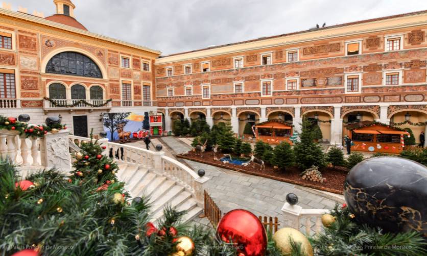 Christmas for the children of Monaco at the Princely Palace