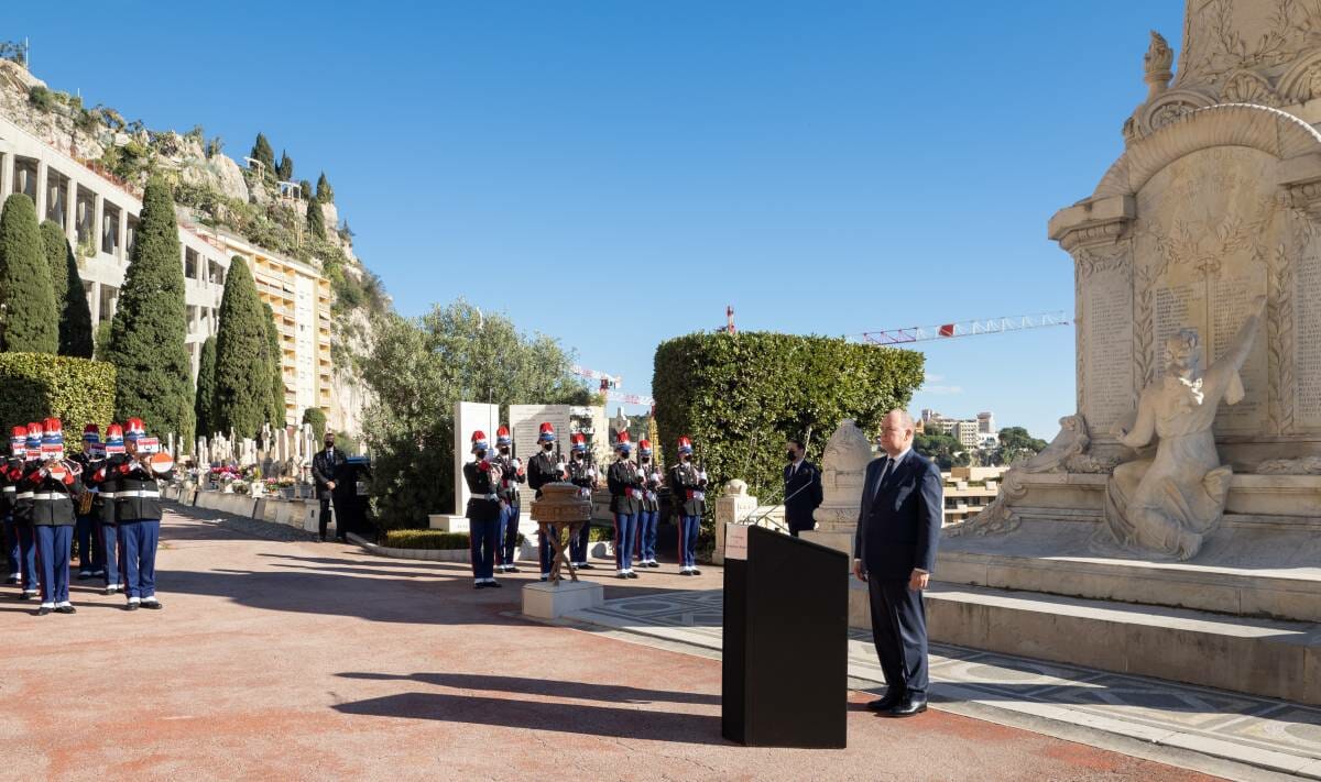 Josephine Baker was commemorated by HSH Prince Albert II