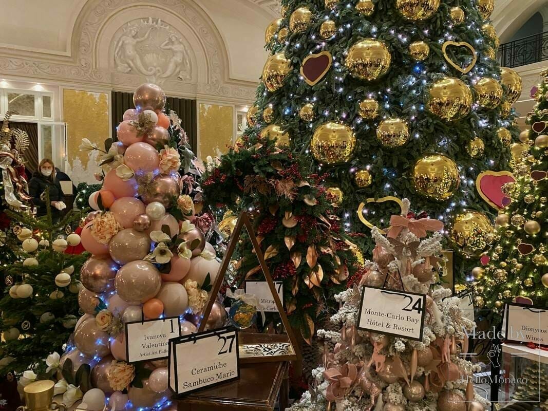 29 trees auctioned off at a charity auction in Monaco