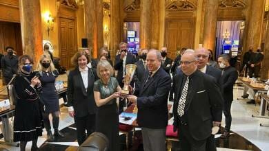 Prince Albert I simultaneous checkmated Game of Chess in Monte-Carlo Casino