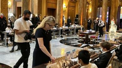 Prince Albert I simultaneous checkmated Game of Chess in Monte-Carlo Casino