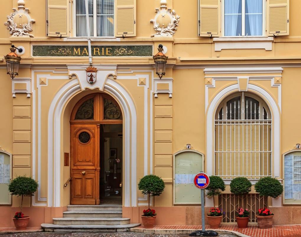 Mairie de Monaco. Town Hall