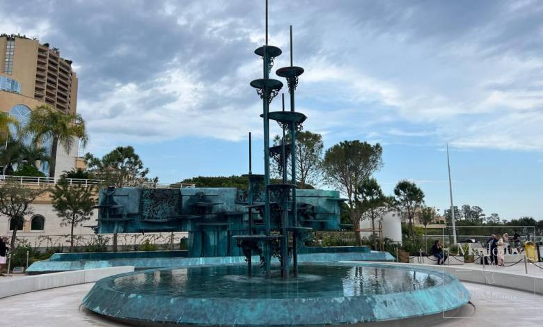 Albert II unveils Lartigue Fountain’s return to Larvotto