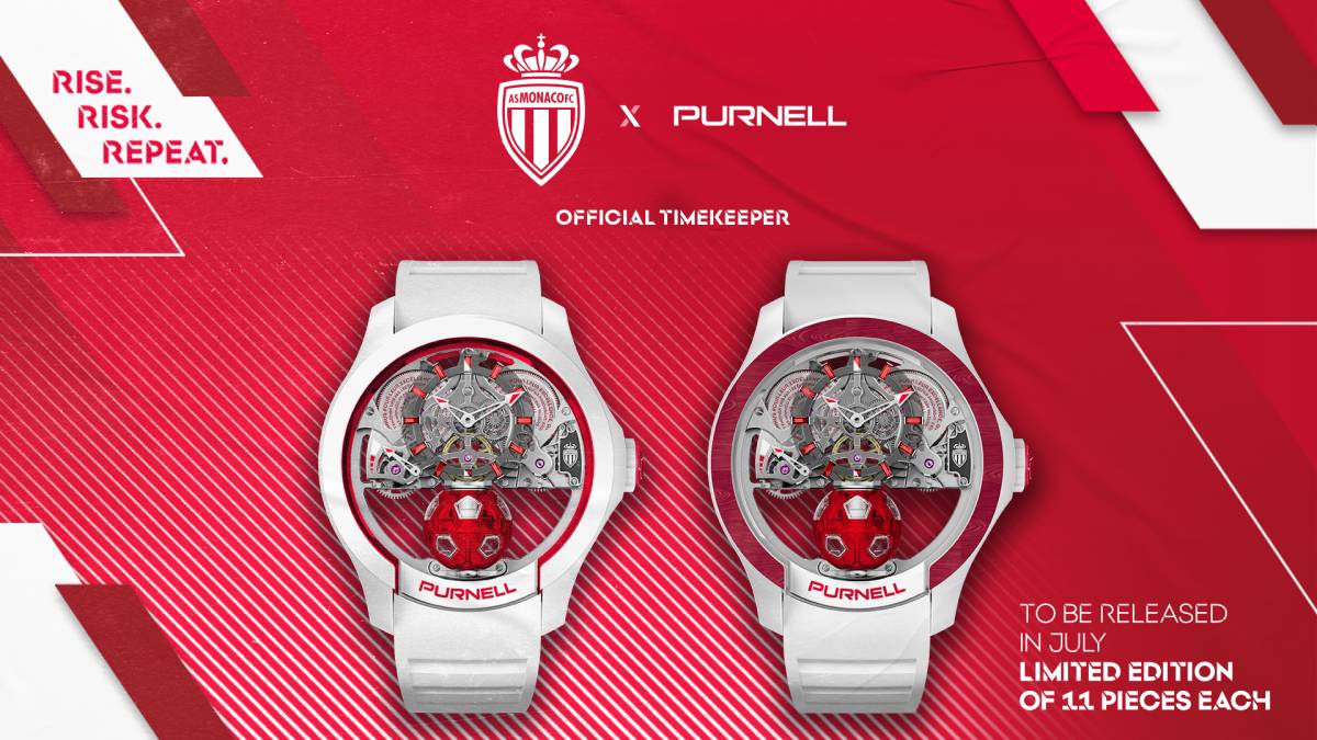 Purnell unveils two limited editions AS Monaco