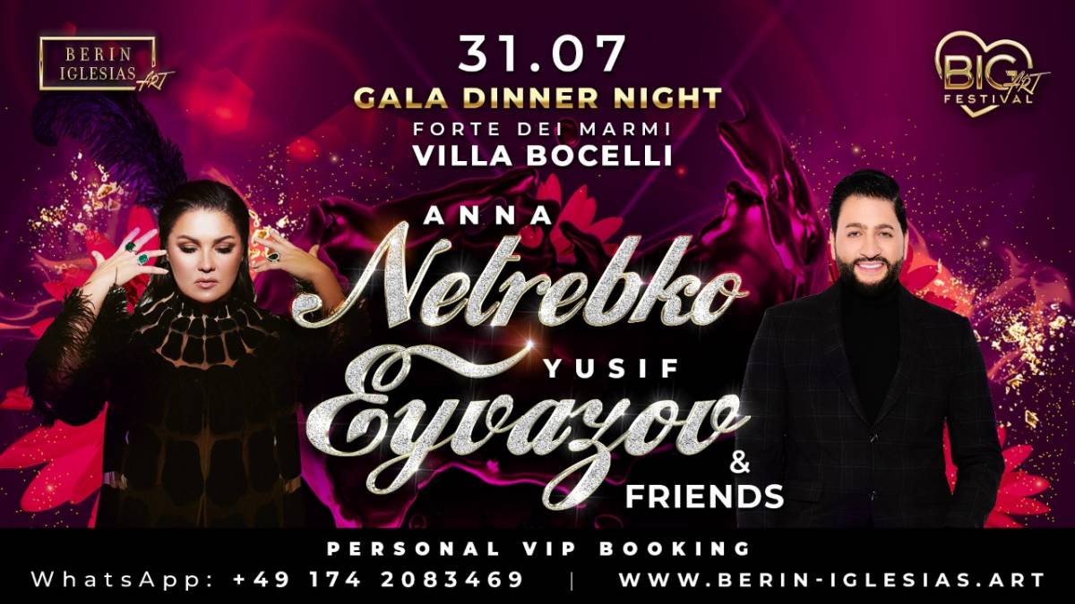 BIG ART FESTIVAL: Anna Netrebko and Yusif Eyvazov