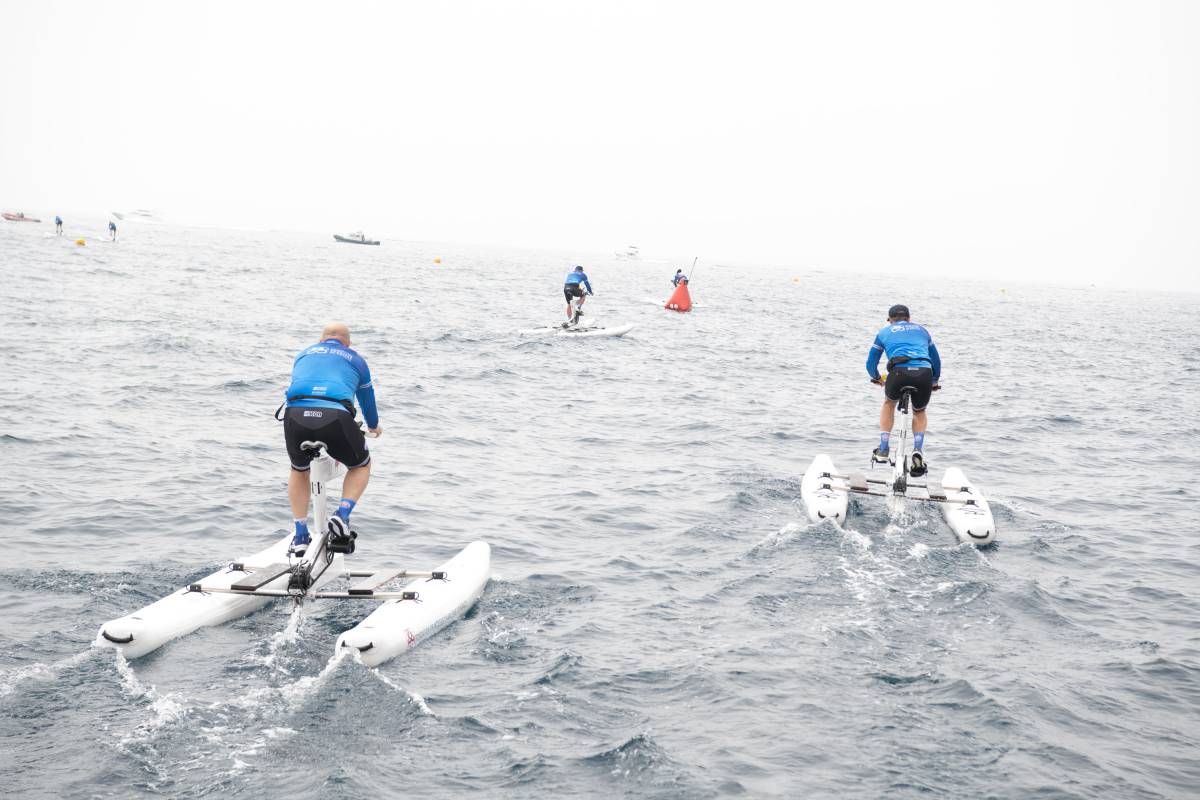 The Riviera Water Bike Challenge